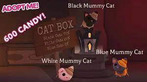 Adopt Me Black Mummy Cat