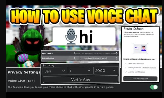 Roblox voice chat. Голосовой чат РОБЛОКС. Голосовой чат в РОБЛОКС на телефоне. Как сделать голосовой чат в РОБЛОКСЕ. Карты в РОБЛОКСЕ С голосовым чатом.