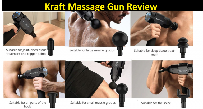 Kraft Massage Gun Review [2022]: Buyers Guide