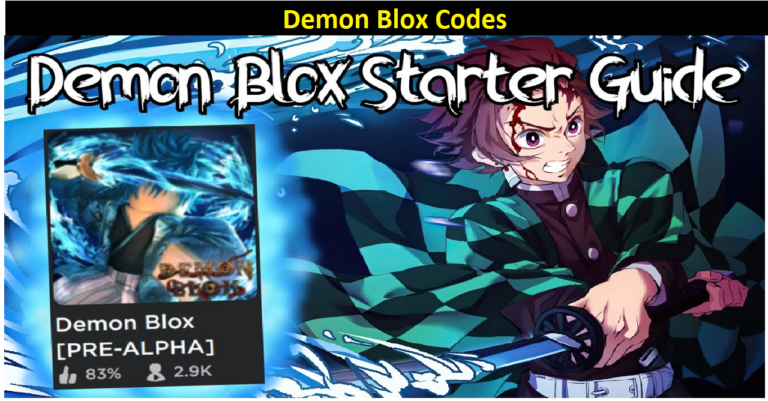 Demon Blox Codes [2022] – For reliable information Read