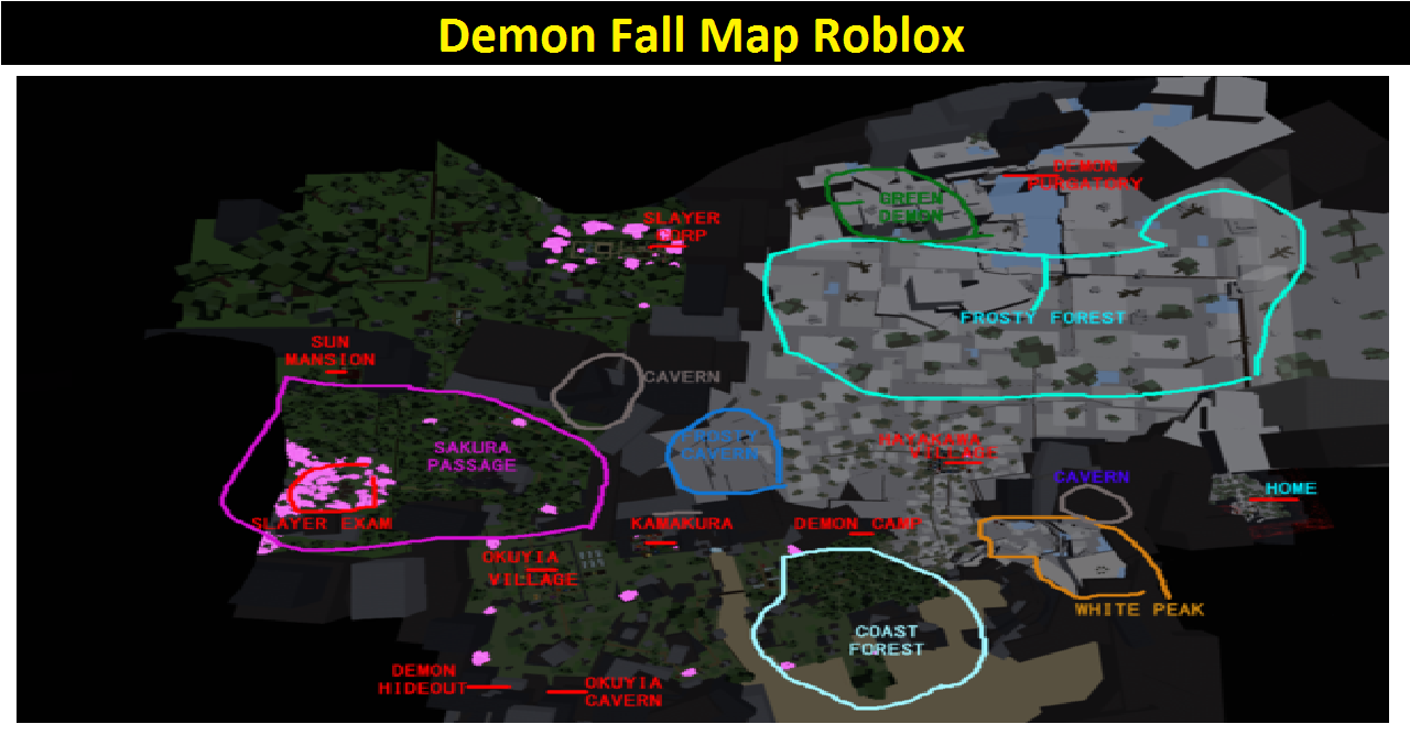 Demon Fall Map Roblox