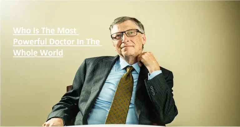 Who Is The Most Powerful Doctor In The Whole World?