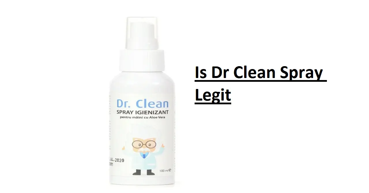 Is Dr Clean Spray Legit