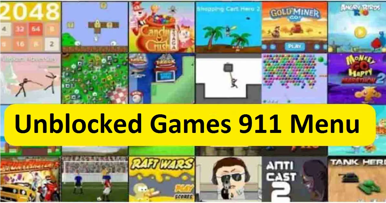 Unblocked Games 911 Menu